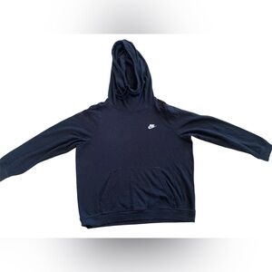 Nike Preowned Women’s 1X Black Cowl Neck Pullover Hoodie